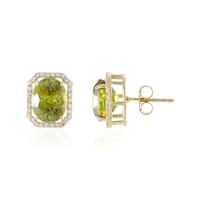 Orecchini in oro con Sfene