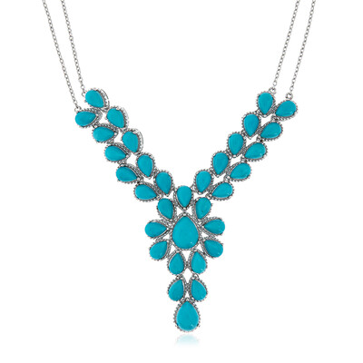 Collana in argento con Turchese Sleeping Beauty