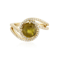 Anello in oro con Sfene (AMAYANI)