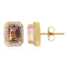 Orecchini in argento con Ametrina