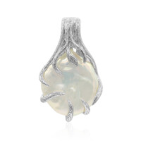Ciondolo in argento con Perla di Acqua Dolce (TPC)