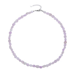 Collana in argento con Kunzite