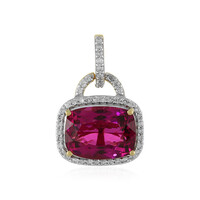 Ciondolo in oro con Rubellite (AMAYANI)