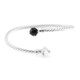Bracciale in argento con Topazio Bianco