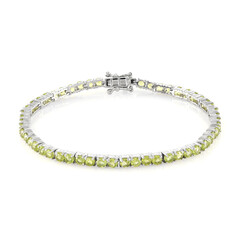 Bracciale in argento con Peridoto