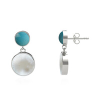 Orecchini in argento con Madreperla