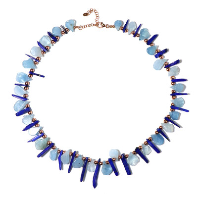 Collana in argento con Ematite Rosa