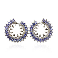 Orecchini in argento con Tanzanite (Dallas Prince Designs)