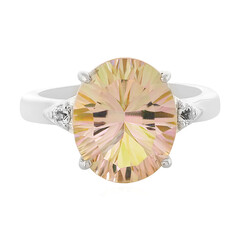 Anello in argento con Quarzo Luna