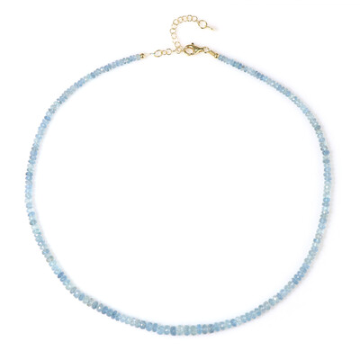 Collana in argento con Acquamarina Brasiliana