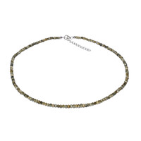 Collana in argento con Crisoberillo