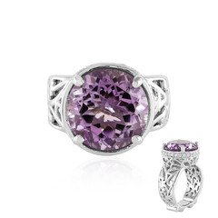 Anello in argento con Ametista Rose de France (Dallas Prince Designs)