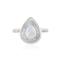 Anello in argento con Opale di Welo