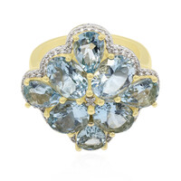 Anello in oro con Acquamarina Medina