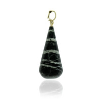 Ciondolo in argento con Serafinite (CUSTODANA)
