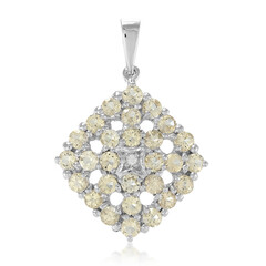 Ciondolo in argento con Topazio Imperiale