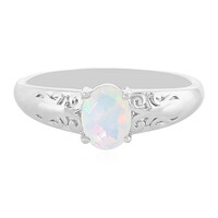 Anello in argento con Opale di Welo