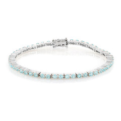 Bracciale in argento con Apatite Blu