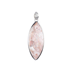 Ciondolo in argento con Agata Lace
