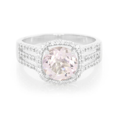 Anello in argento con Ametista Rose de France