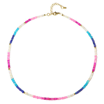 Collana in argento con Opale di Welo