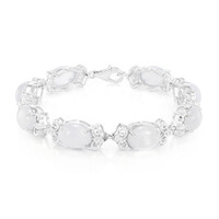 Bracciale in argento con Calcedonio Turco