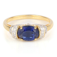 Anello in argento con Cianite