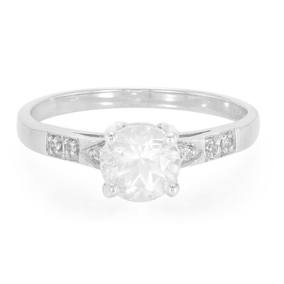 Anello in argento con Berillo Himalayano