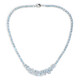 Collana in argento con Topazio Blu Cielo