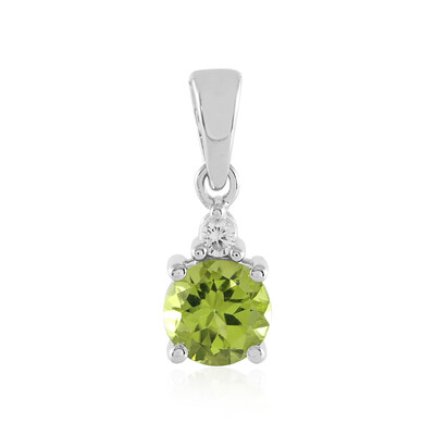 Ciondolo in argento con Peridoto