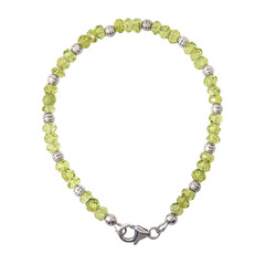 Bracciale in argento con Peridoto