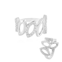 Anello in argento con Zircone