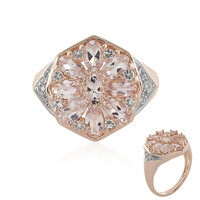Anello in argento con Morganite