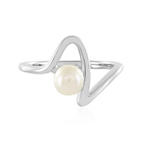 Anello in argento con Perla di Acqua Dolce