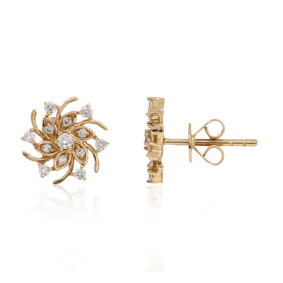 Orecchini in oro con Diamante Flawless (F) (LUCENT DIAMONDS)