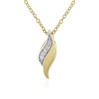 Collana in argento con Diamante I3 (I)