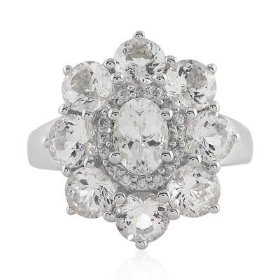 Anello in argento con Danburite