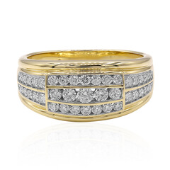 Anello in oro con Diamante IF (D)