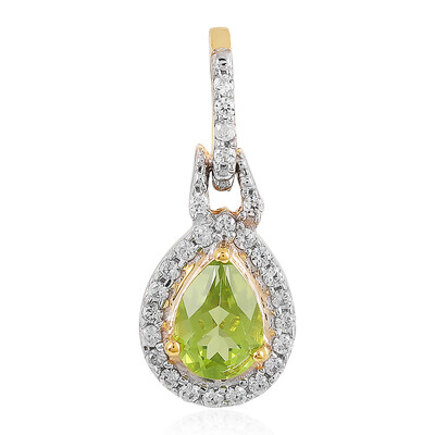 Ciondolo in argento con Peridoto