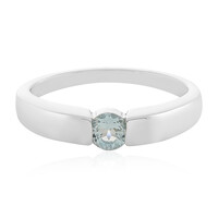 Anello in argento con Topazio Blu Cielo