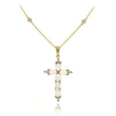 Collana in oro con Opale Australiano (CIRARI)