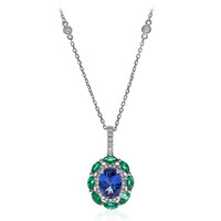 Collana in oro con Tanzanite AAA (CIRARI)