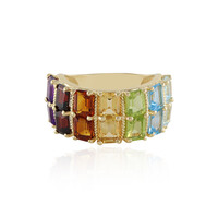 Anello in argento con Ametista Zambiana