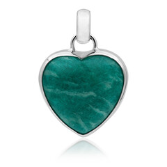 Ciondolo in argento con Amazzonite