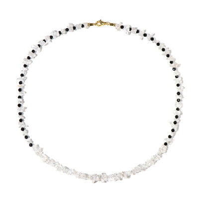 Collana in argento con Quarzo Bianco