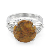 Anello in argento con Quarzo Dinosauro