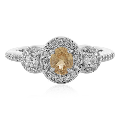 Anello in argento con Granato Imperiale