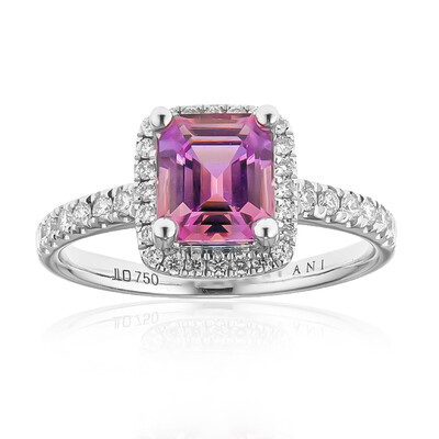 Anello in oro con Diasporo Rosa (AMAYANI)