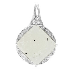Ciondolo in argento con Agata Glitter