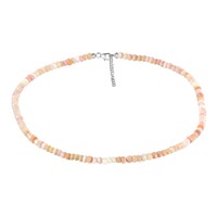 Collana in argento con Opale Rosa